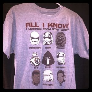 Star wars T-shirt large
